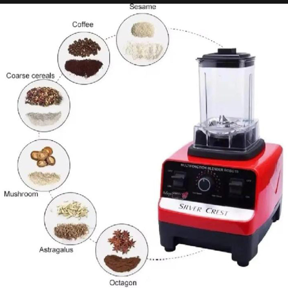 Silvercrest Heavy-Duty 2-in-1 Blender & Grinder – 3200 RPM High-Speed Motor