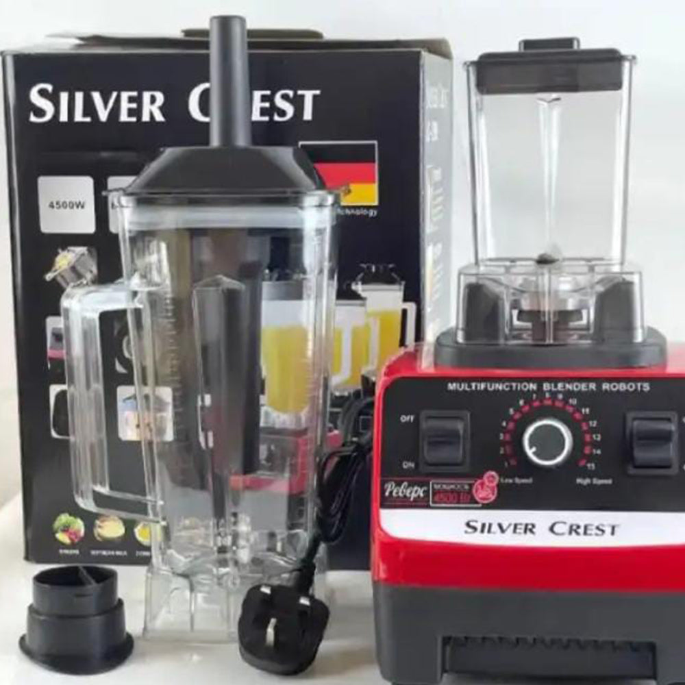 Silvercrest Heavy-Duty 2-in-1 Blender & Grinder – 3200 RPM High-Speed Motor