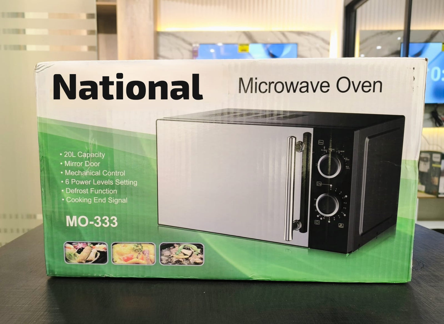 National Microwave Oven 20 Liter